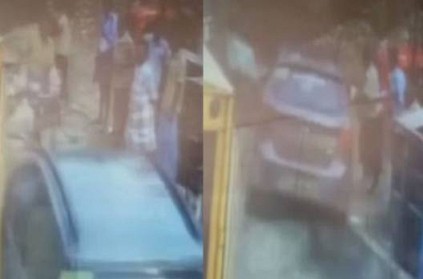 WATCH: Car accident in Madurai caught on CCTV camera WATCH: Car accident in Madurai caught on CCTV camera