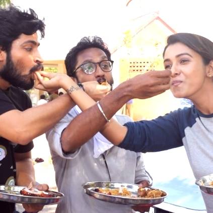 ஹரிஷ் கல்யாண் கொடுத்த பிரியாணி விருந்து | harish kalyan's briyani treat