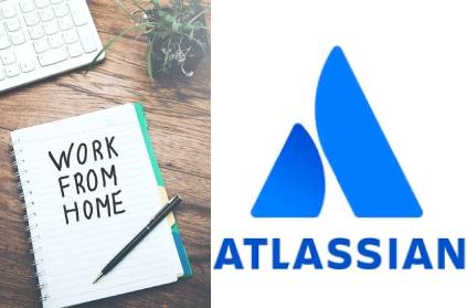 Atlassian software company announce work from home permanently