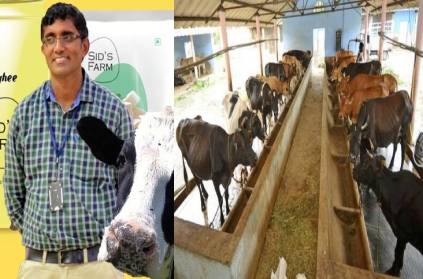 kishore left IT job us earning Rs 44 crore Cattle farm.