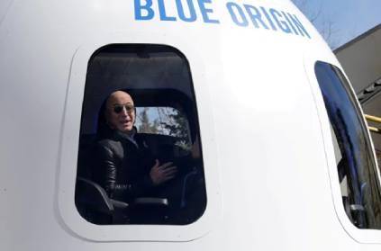 Trip to space with Jeff Bezos sells for 28 million dollars