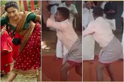 Drunken Man dancing for O Sami song from Pushpa Movie