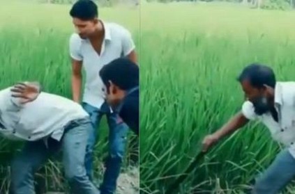 Man pulls out ‘snake’ from grass field, Video goes viral