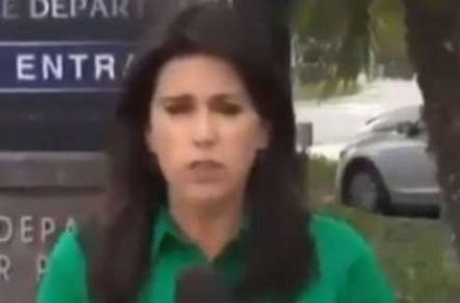 news reporter makes mistake while live news telecast