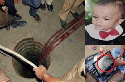 2 year old stuck in borewell surviving only on oxygen