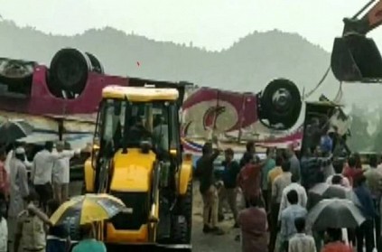 21 people killed as bus falls into gorge in Gujarat