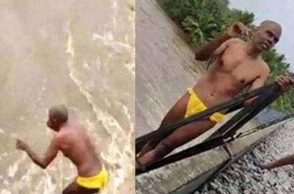 60 year old man comes out alive 2 days after jumping into a river