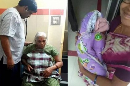 74 year old Mangamma becomes mother to twin girls in Andhra Pradesh
