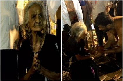 99 YO Woman who visited sabarimalai aiyyappan Temple For 49 Years