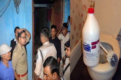 Ahmedabad suicide 25-year-old son father drinking acid