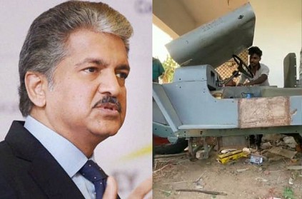 Anand mahindra impressed by tamil youth innovation in jeep