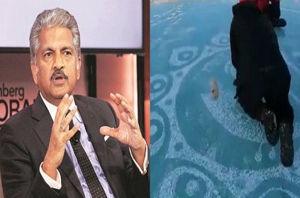 anand mahindra share video of people celebrate onam in antartica