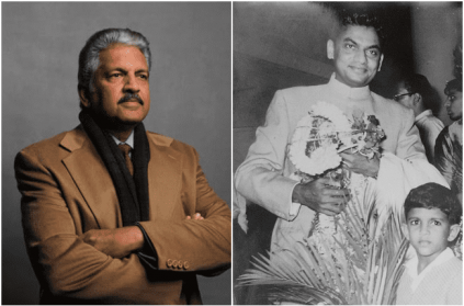 Anand Mahindra shares an emotional Father Day post on Twitter