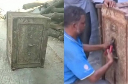 Ancient Iron Locker Found During House Demolition In Kurnool