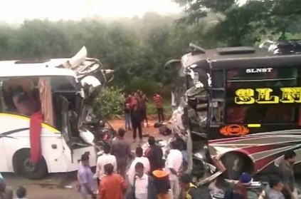 Andhra Pradesh bus accident in Chittoor, 2 people killed