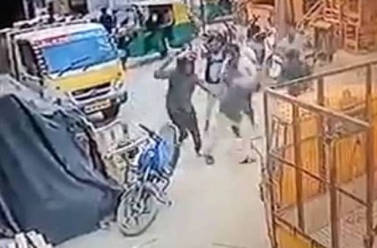 Bengaluru businessman hacked to death by gang of 10 caught on CCTV