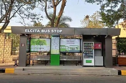 Bengaluru new smart bus stop with more facilities attract passengers