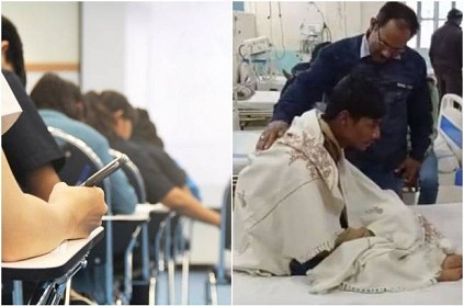 Boy fainted while writing exam surrounded by 500 girl students
