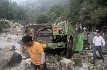 Bus accident in Himachal Pradesh