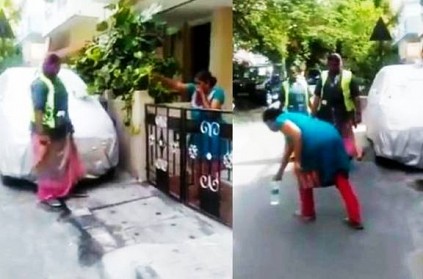 Cleaning staffs treated disrespectfully by woman video goes viral