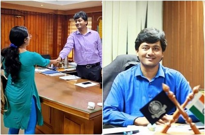 Collector Krishnateja helps Student who lost his parents