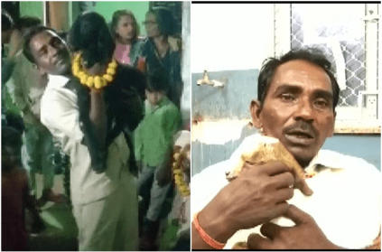 Couple Celebrate Birthday of Lambs In Uttar Pradesh