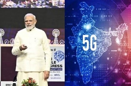 delhi prime minister modi launches 5g services in india