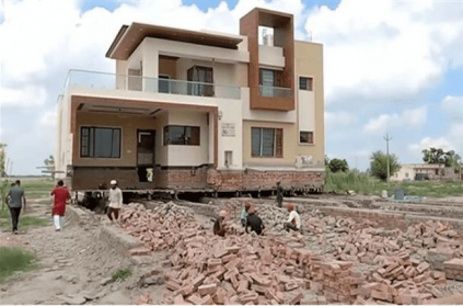farmer moves his dream house to make way for expressway