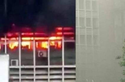 fire breaks out in delhi AIIMS hospital due to power short