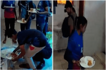 Food served to Kabaddi players in toilet officer suspended