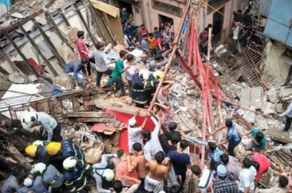 Four storey building has collapsed in Mumbai
