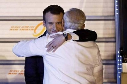 French President Emmanuel Macron showed solidarity to India’s fight