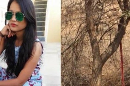 Girl student found half burnt and hanging from tree in Raichur