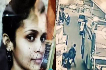 Hyderabad Video Woman Died in Two Wheeler Private Bus Accident