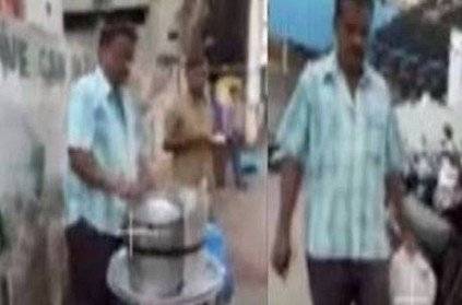 Idli vendor using tap water to prepare chutney video goes viral