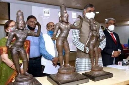 India rescues 3 Tamil idols after 42 years from London
