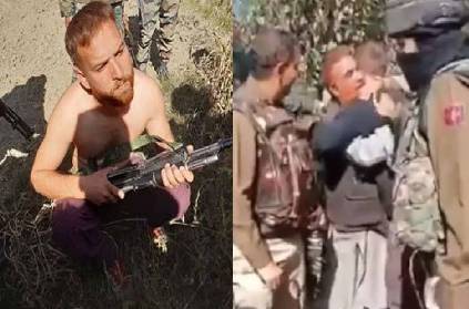 indian army convince terrorist surrender father son reunion viral