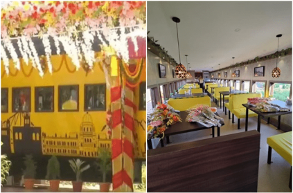 Indian Railways turns coach into restaurant Pics Goes viral