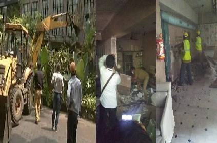 kangana ranaut office demolished by mumbai corporation she says pok