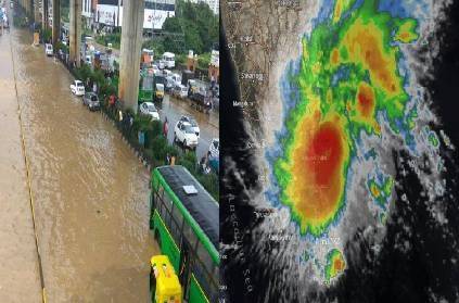 karnataka bengaluru main places flood warning cyclone nivar details