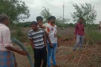 karnataka village people bizarre procedure to bring rain