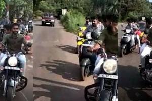 Video பைக்கில் 'திருமண' ஊர்வலம்..இளைஞர்களுக்கு 'நொடியில்' நேர்ந்த விபரீதம்!