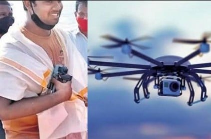 Kerala BTech Student drone helps spot and rescued fishermen