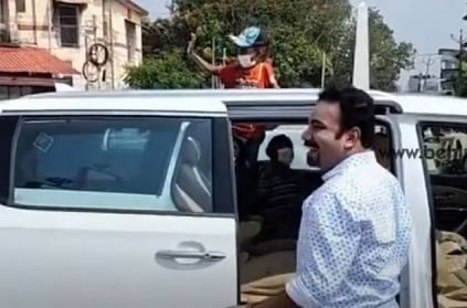 kerala child insult by car owner get foreign car ride by business man