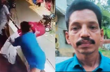 kerala man fall down from the first floor cleverly rescued