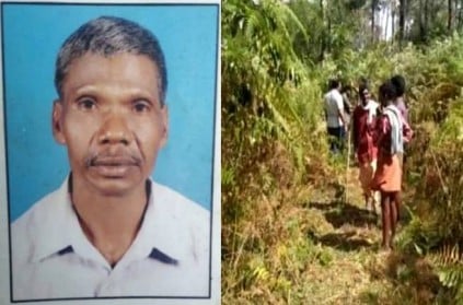 kerala old man killed in tiger attack at forest