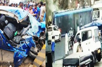 Kerala Wayanad Accident 1 dead 80 Injured As Bus Rams Into Car