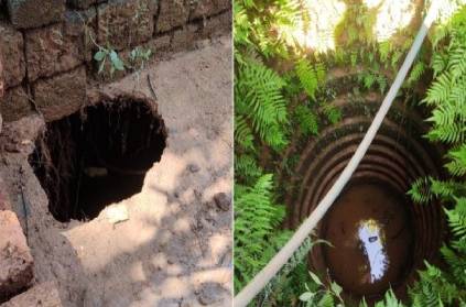 kerala woman slips into 35 ft deep tunnel as earth caves in
