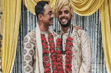 Kolkata gay couple ties the knot in an intimate ceremony