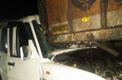 Maharashtra Accident 6 Killed 7 Injured As Car Rams Into Lorry